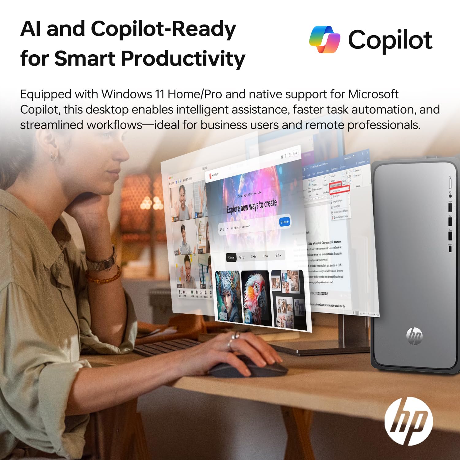 Amazon.com: HP Envy Next Brand OmniDesk M02 Premium Business